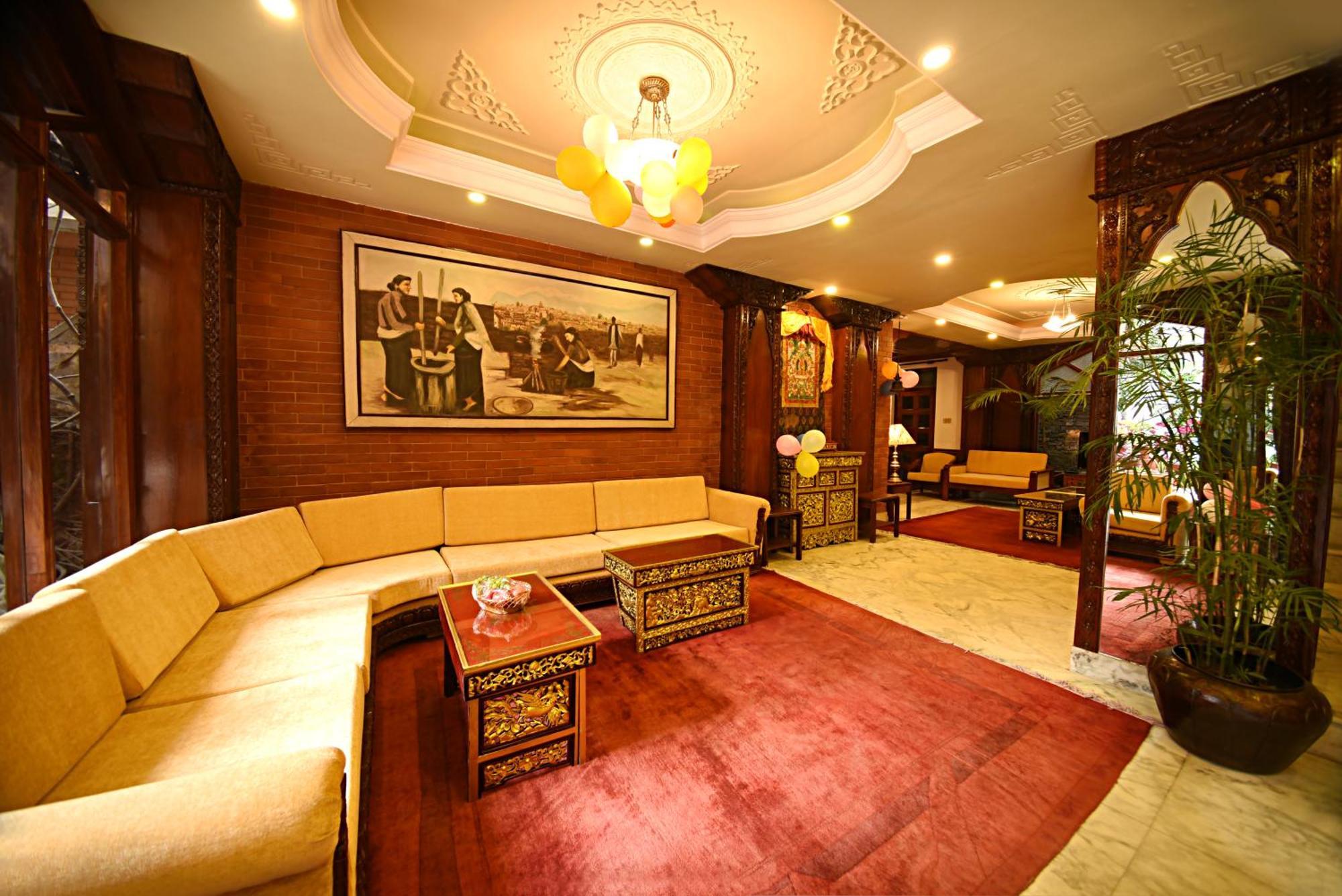 Nirvana Garden Hotel Kathmandu Buitenkant foto